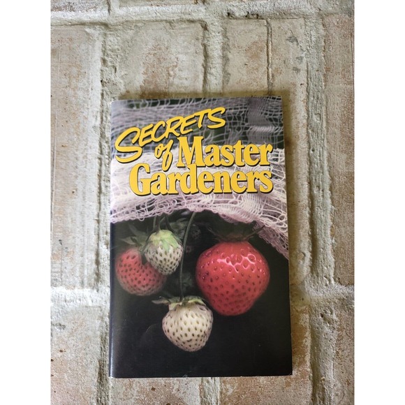Vintage VTG Secrets of Master Gardeners 1982 - Picture 1 of 2